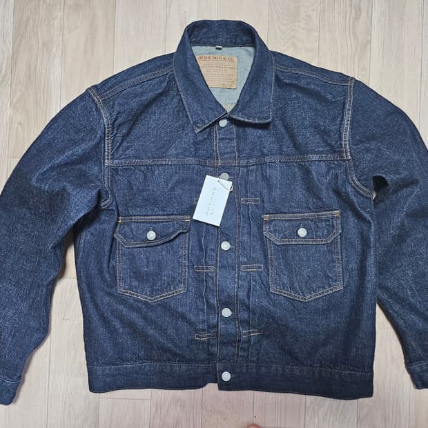 데밀 lot.062 데님 자켓 4사이즈