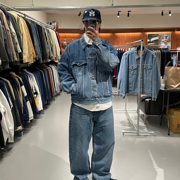 90s 랭글러 데님 자켓