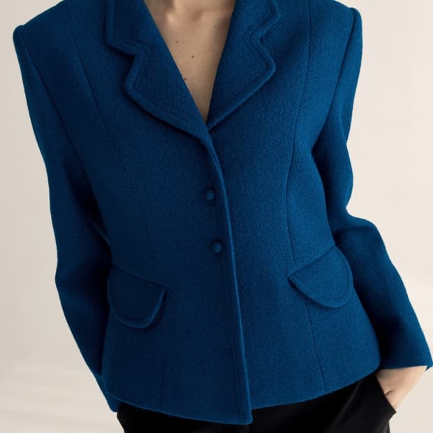 드래곤블루스 트위드자켓