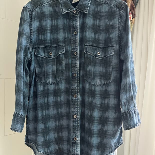 H&M 데님 셔츠