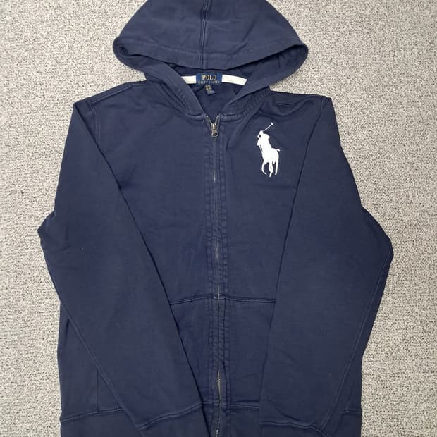 폴로 빅포니 후드집업