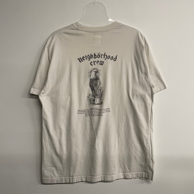 네이버후드 크루 독수리 티셔츠