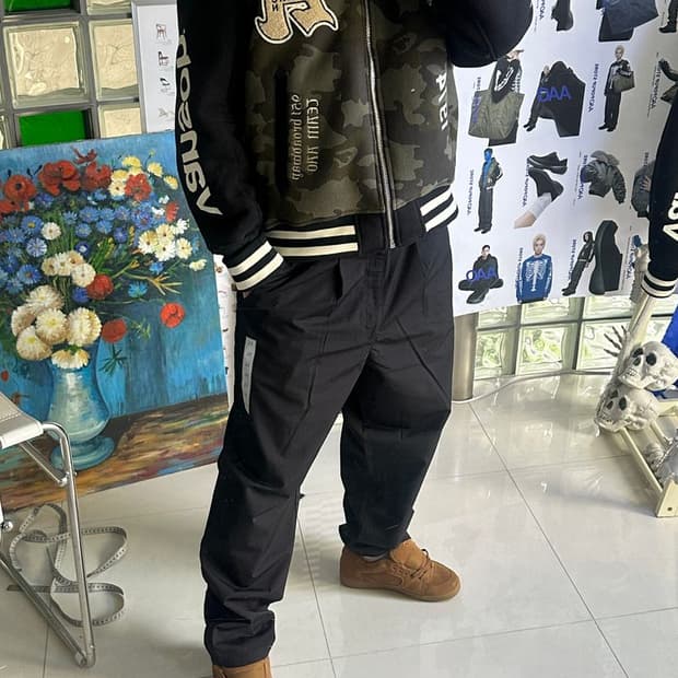 TAPERED PANTS 와이드 테이퍼드 팬츠