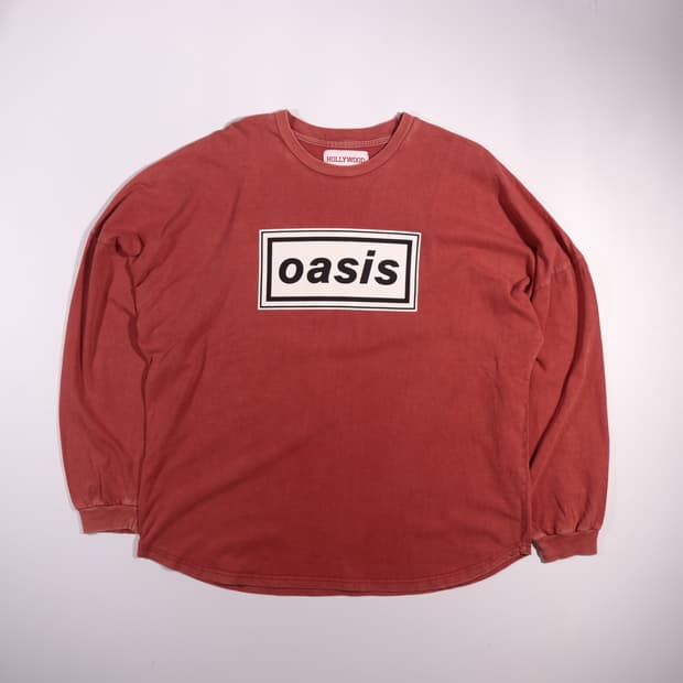 오아시스 프린팅 롱슬리브 B678
