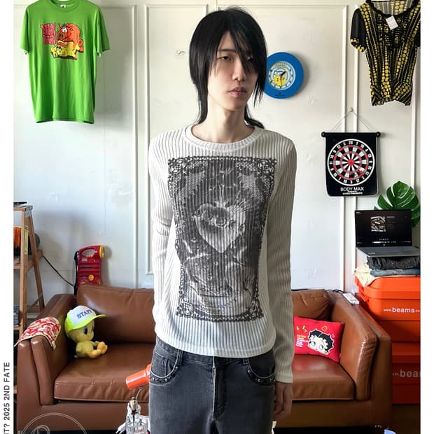 90-00s Sister Garden Gothic Golgi Knit