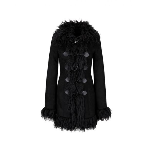 카시코 퍼 더플 무스탕