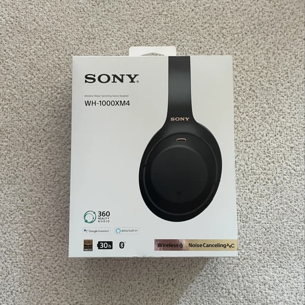 소니 wh-1000xm4