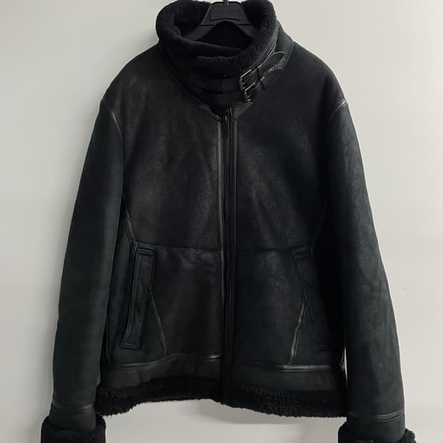 마인드브릿지 천연 양가죽 B-3 무스탕