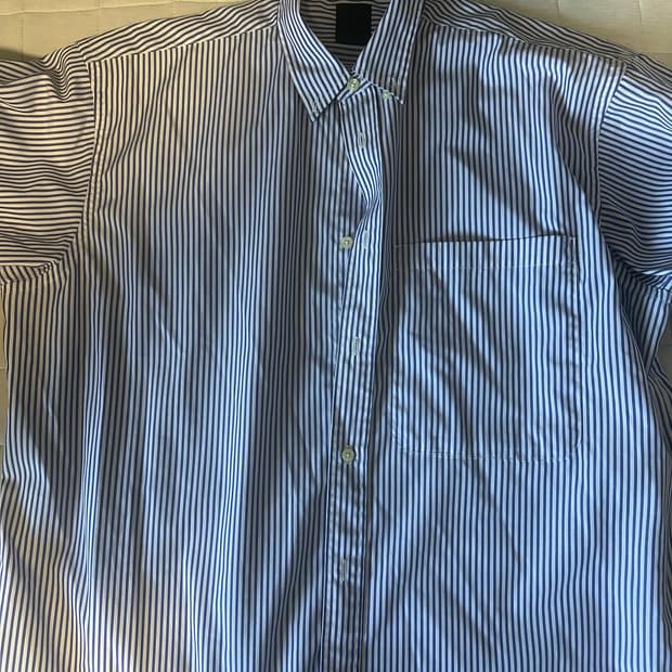 Daiwa pier39 /Tech BD S/S 스트라이프 셔츠 M