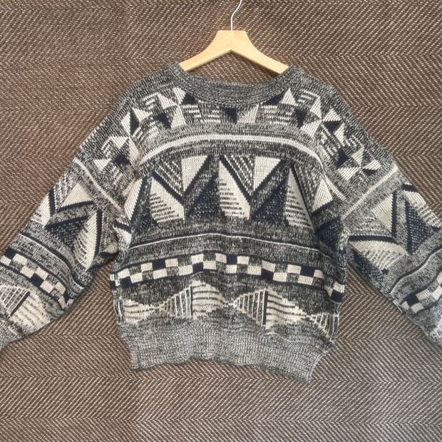 Jolly campa 패턴 니트