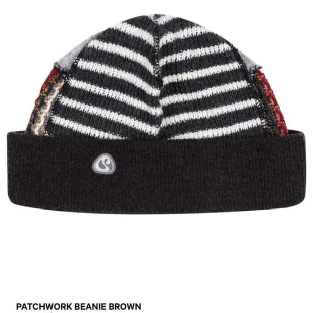 코이세이오 패치워크 비니 브라운