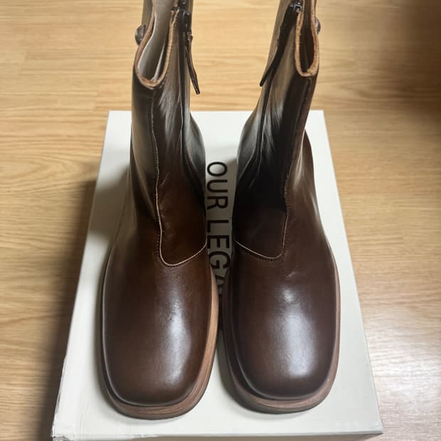 아워레가시 카미온 앙클부츠 브라운