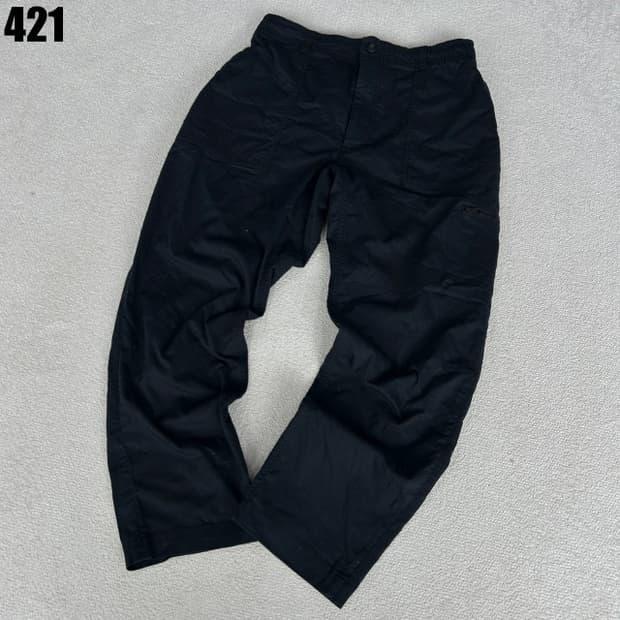 나이키 블랙 면바지 카고 