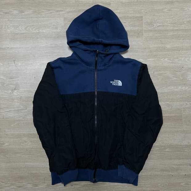 노스페이스 리버시블 바람막이 후드집업 자켓 [네이비/블랙] L/100
