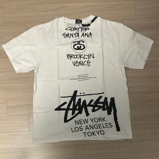 타카히로미야시타 더 솔로이스트 X 스투시 반팔