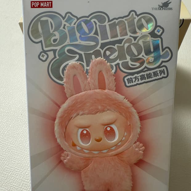 [새상품] 라부부 빅인투에너지 미개봉