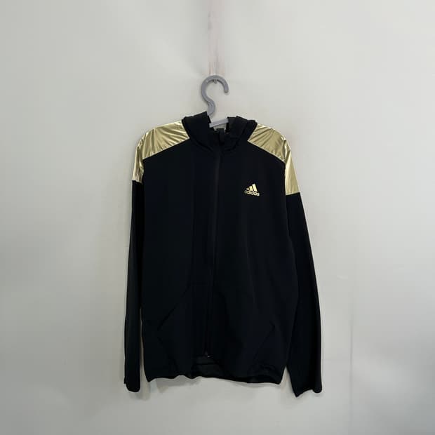 아디다스 여성 바람막이 160 골드포인트