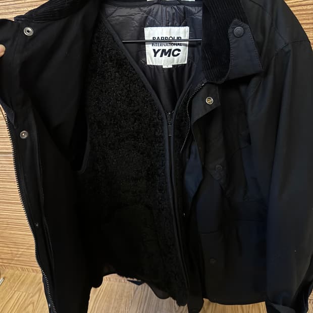 바버 YMC   (바버 인터내셔널 & YMC 콜라보 왁스 자켓)