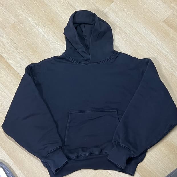 이지 갭 후디 블랙 L