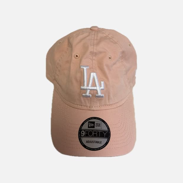 뉴에라 LA 로고 캡모자 (핑크)