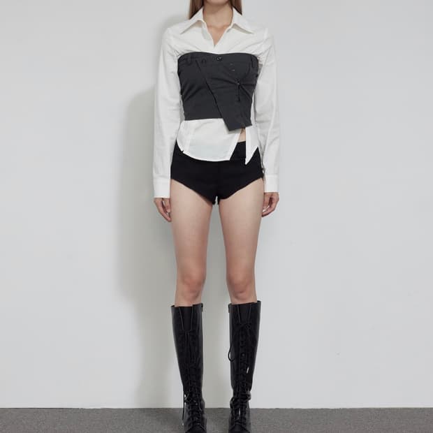 보헴서 보헤미안서울 뷔스티에 HOOKED FLAP BUSTIER