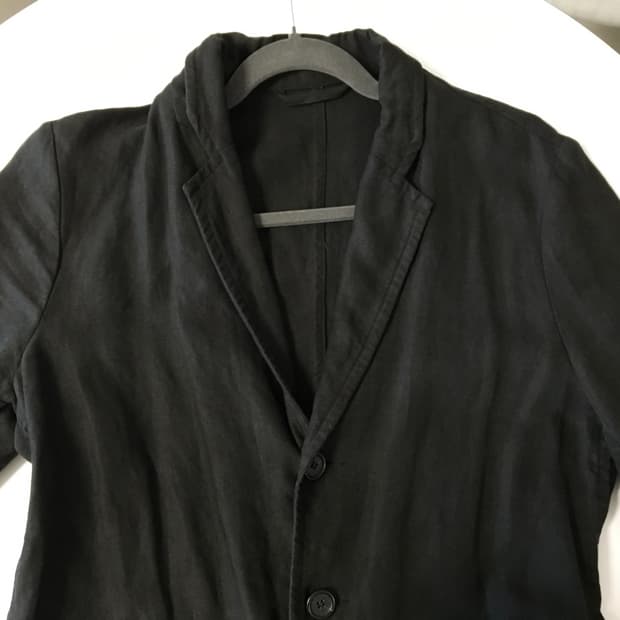 side slit linen jacket