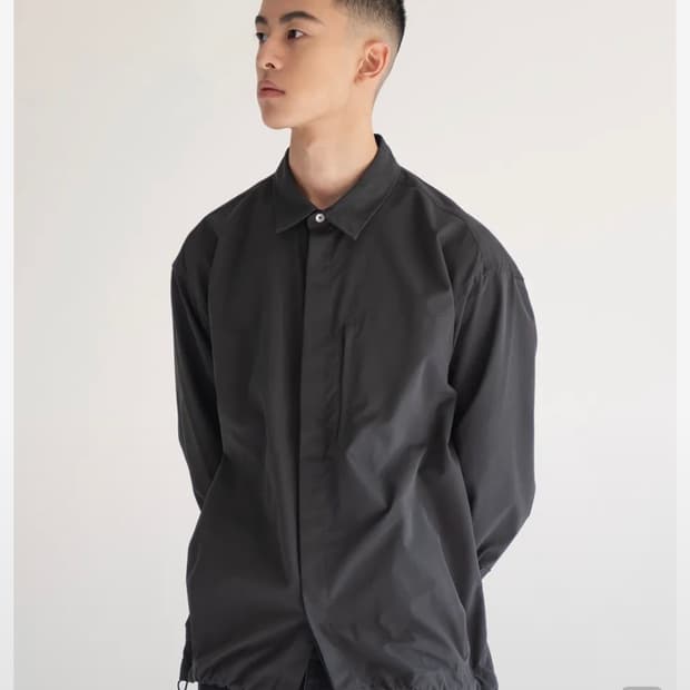 [슬로우보이X프리즘웍스] 오버사이즈 유틸리티 셔츠