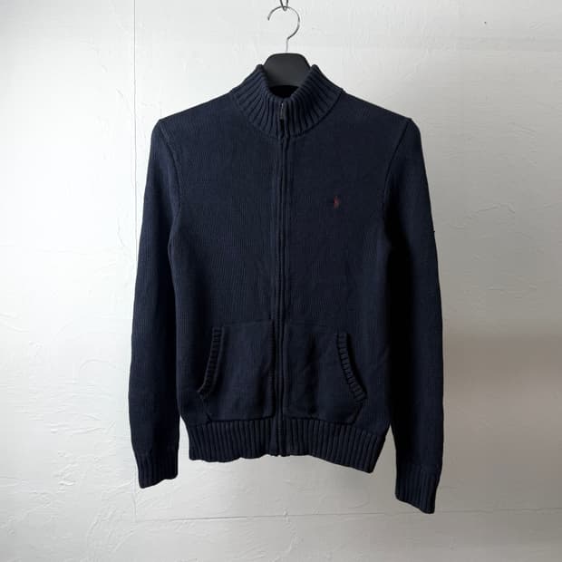 폴로 랄프로렌 니트 집업