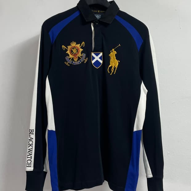 폴로 랄프로렌 빅포니 블랙와치 pk 카라티 (on.457)