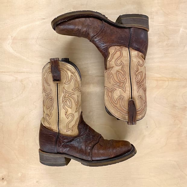 VTG square toe western boots 스퀘어토 웨스턴 부츠