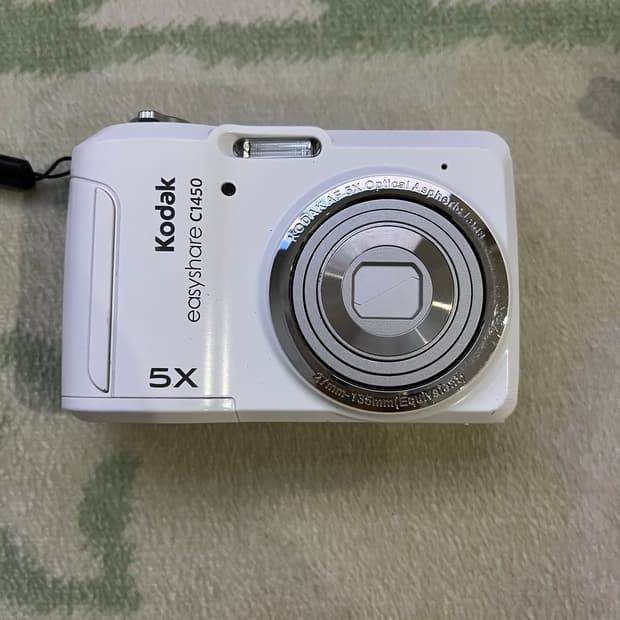 코닥 c1550 화이트 키키 카메라색감-! 빈티지카메라 디카