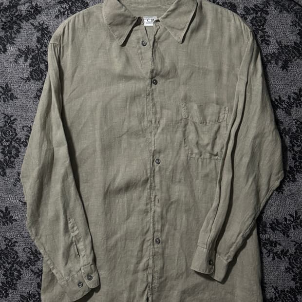 cp컴퍼니 린넨셔츠