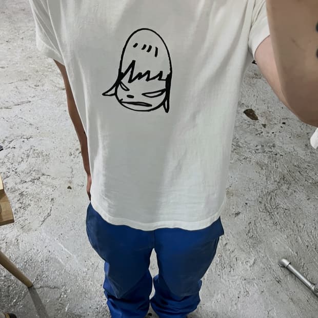 2008 Yoshitomo Nara rock festival tee