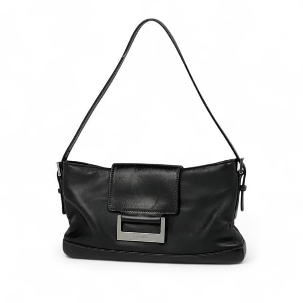 로에베 가죽 미니 숄더백