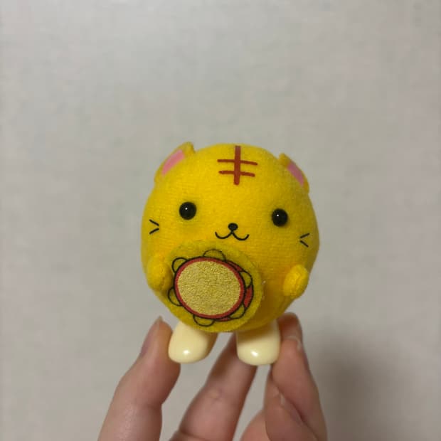 고전 빈티지 태엽 고양이 인형