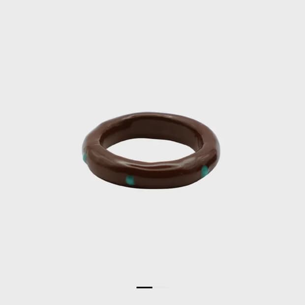 엔프프 choco shop ring