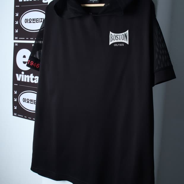 (XS-L) NBA 엔비에이 반팔 티셔츠 후드 기능성 매쉬-H32582