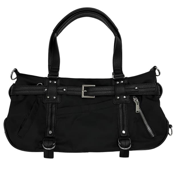 페일제이드 벨티드 더플백 블랙