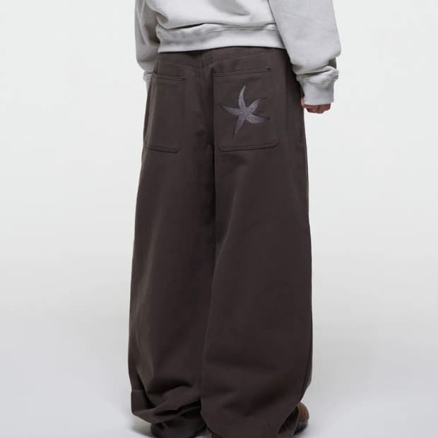 더콜디스트TCM starfish chino pants (brown)