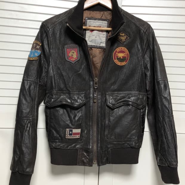 DOHC 오리지날 가죽 자켓 항공점퍼