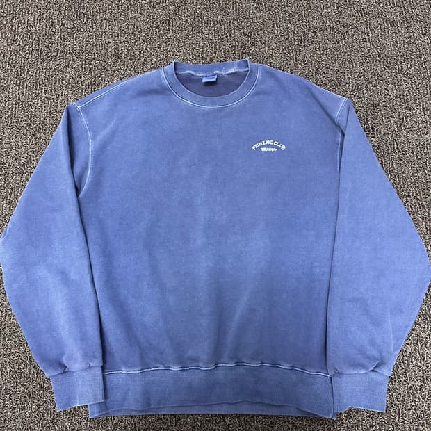 TRAVEL 트래블 워싱 맨투맨 L