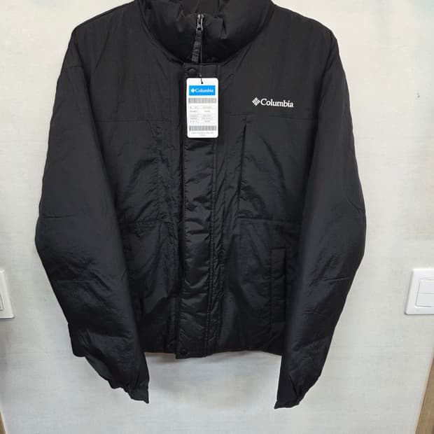 컬럼비아 나일론 경량 하프패딩 xl