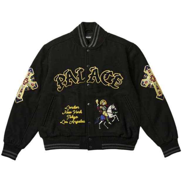 Palace saint varsity jacket M