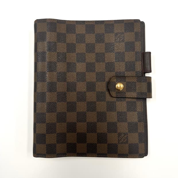 루이비통 다미에 라지 링 아젠다 다이어리 커버