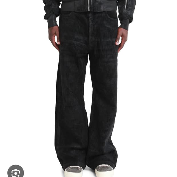 [32] 릭오웬스 게스 geth 코듀로이 코팅 팬츠