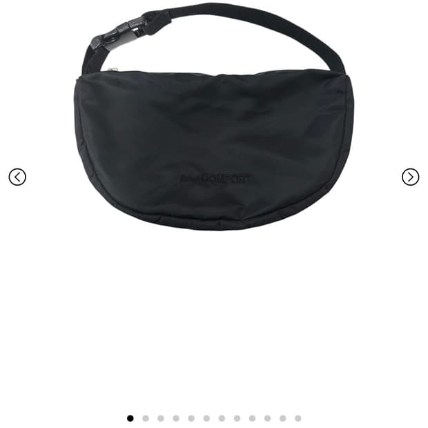 25-002 BUCKLE BAG (BLACK)