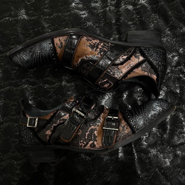 “Lovehunter” V-Kei Design Buckle&Stud Bo