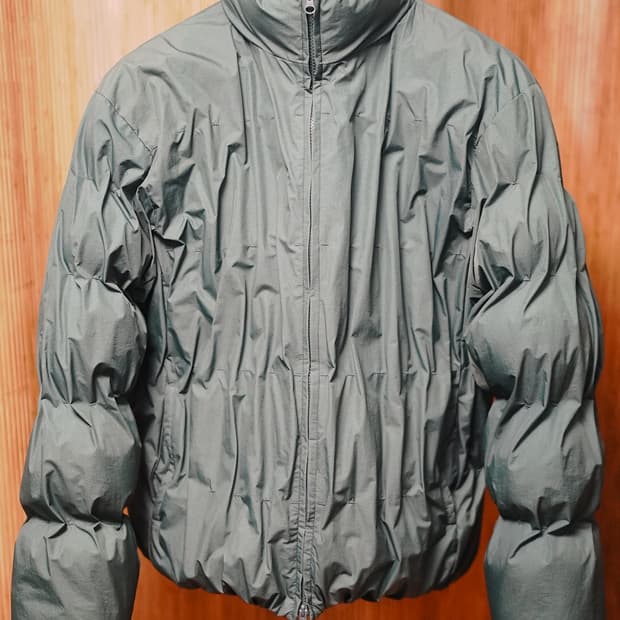 포스트아카이브팩션 패딩 4.0 right 쉐도우그린