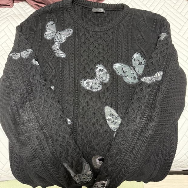 15FW 발렌티노 버터플라이 스웨터