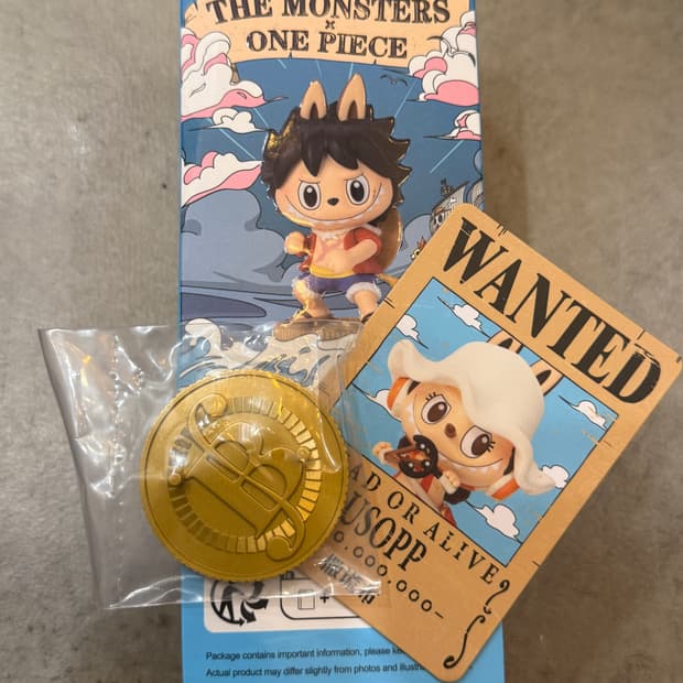 라부부 원피스 콜라보 피규어 (우솝 확정)